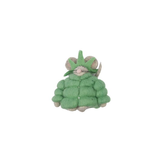 Puffer Coat Statue of Liberty Mouse Ornament