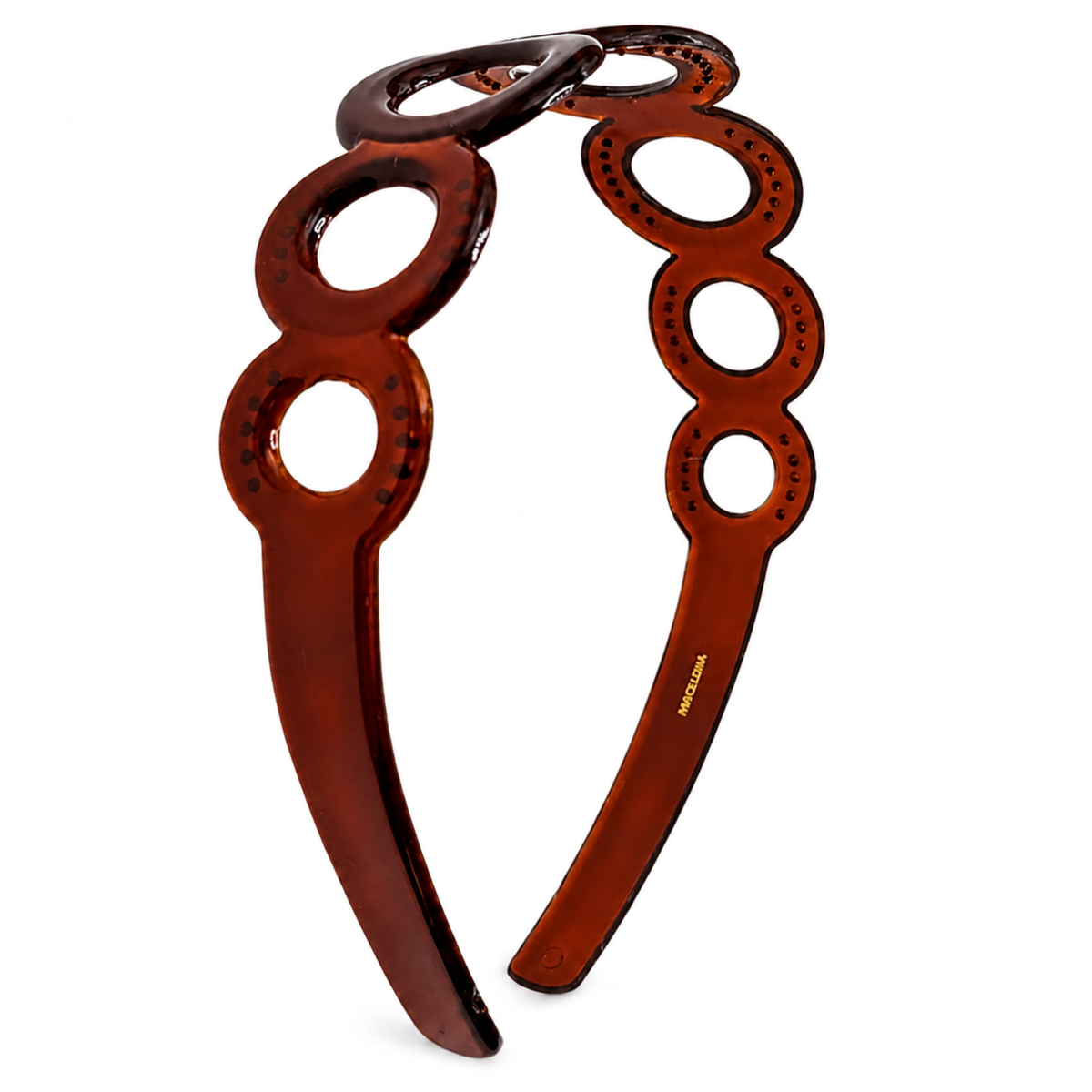 French Circle Tortoise Shell Acetate Headband