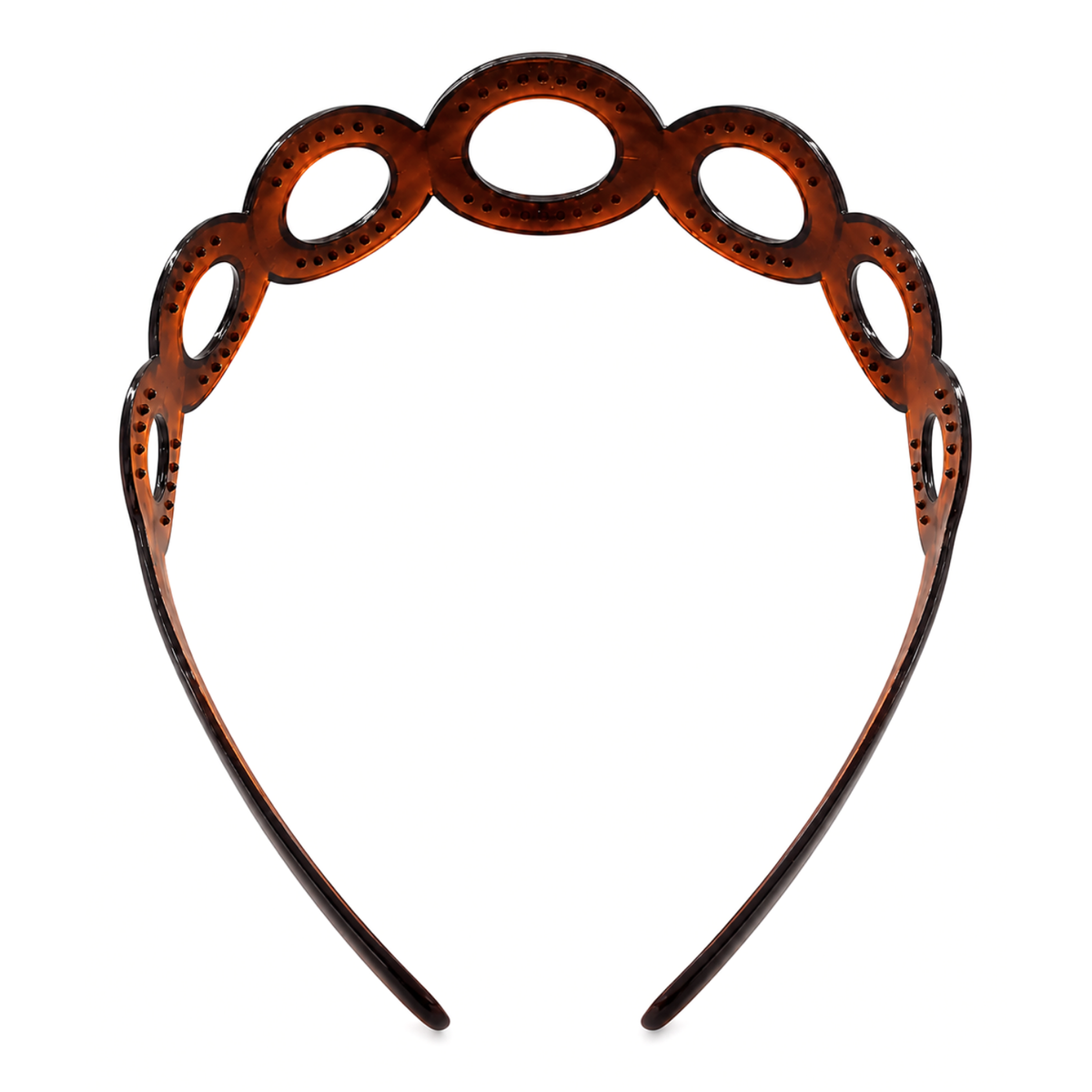 French Circle Tortoise Shell Acetate Headband