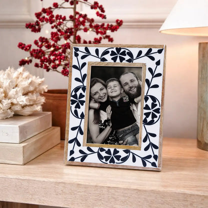 Alhambra Resin Inlay & Wood Picture Frame