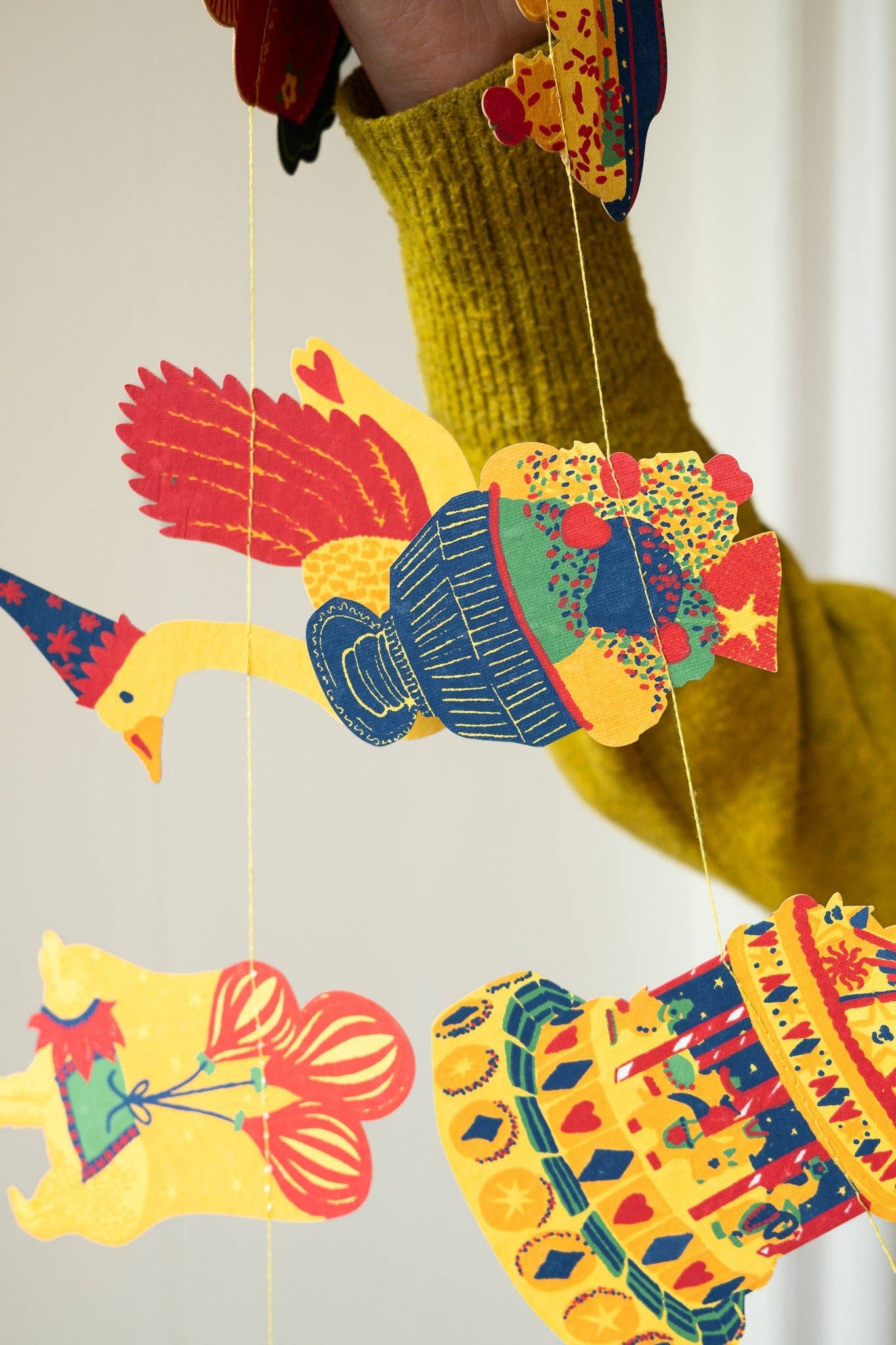 BIRTHDAY PARTY SEWN GARLAND