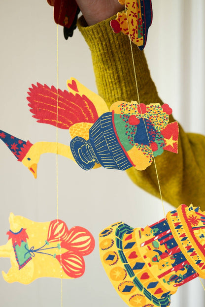 BIRTHDAY PARTY SEWN GARLAND