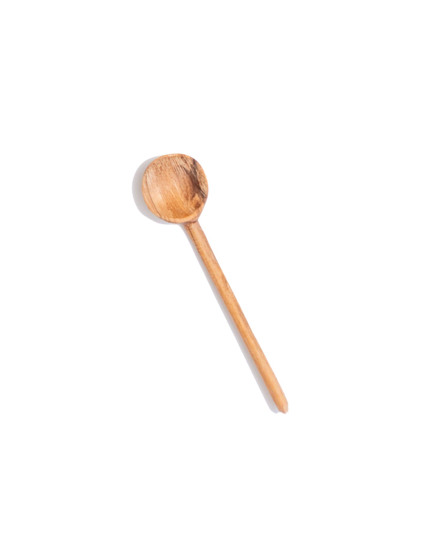 Hand-Carved Olive Wood Tea Spoon