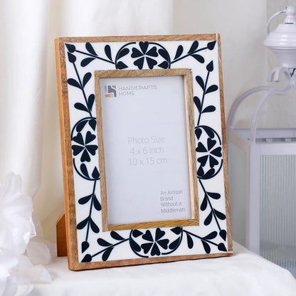 Alhambra Resin Inlay & Wood Picture Frame