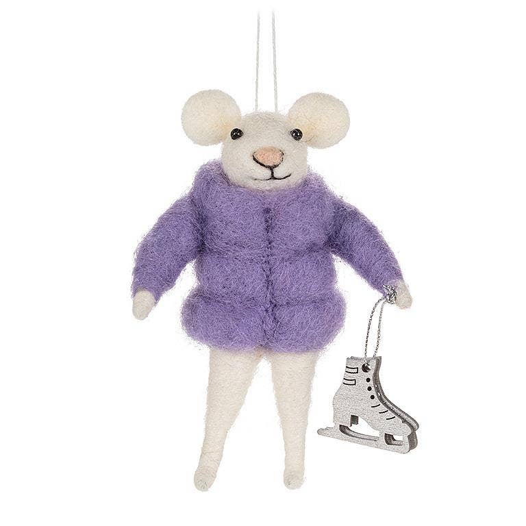 Puffy Coat Animal Ornaments