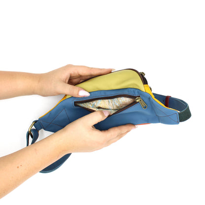 100% Recycled Leather Belt Bag