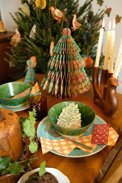 Christmas Tree Honeycomb Paper Decoration