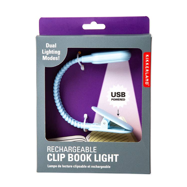 Rechargable Booklight, Blue