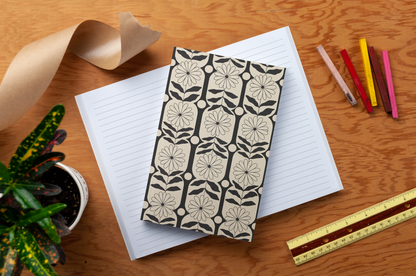 Growing Pattern Classic Layflat Journal Notebook