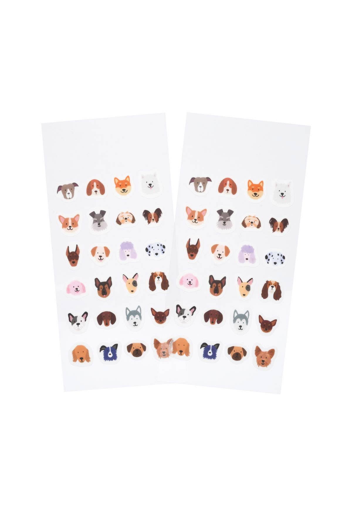Dogs Washi Stickers, 2 Sheets