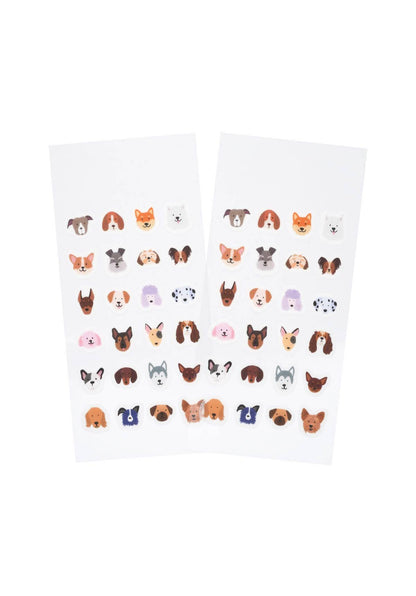 Dogs Washi Stickers, 2 Sheets
