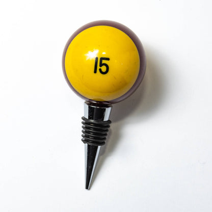 Vintage Billiard Ball Bottle Stopper