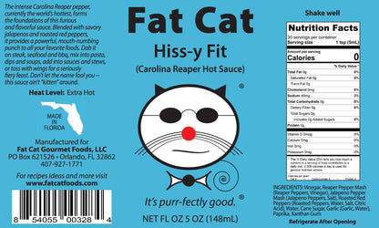 Hiss-y Fit Carolina Reaper Hot Sauce