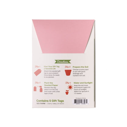 Plantable Seed Gift Tags (5 Pack)