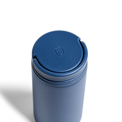 12oz Nomad with Grip Lid (Pacific Blue)