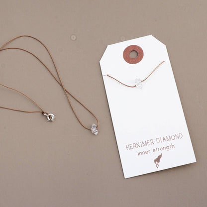 Delicate Teardrop Pendant Necklace