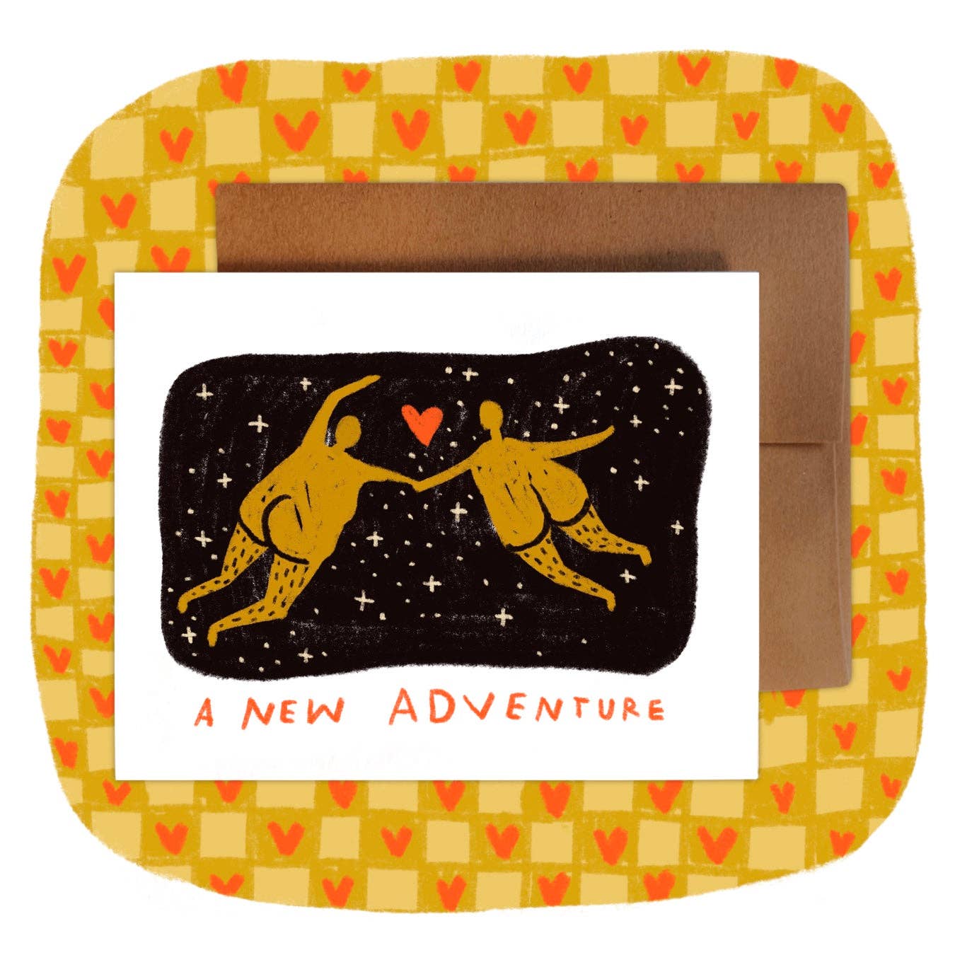 A NEW ADVENTURE Greeting Card