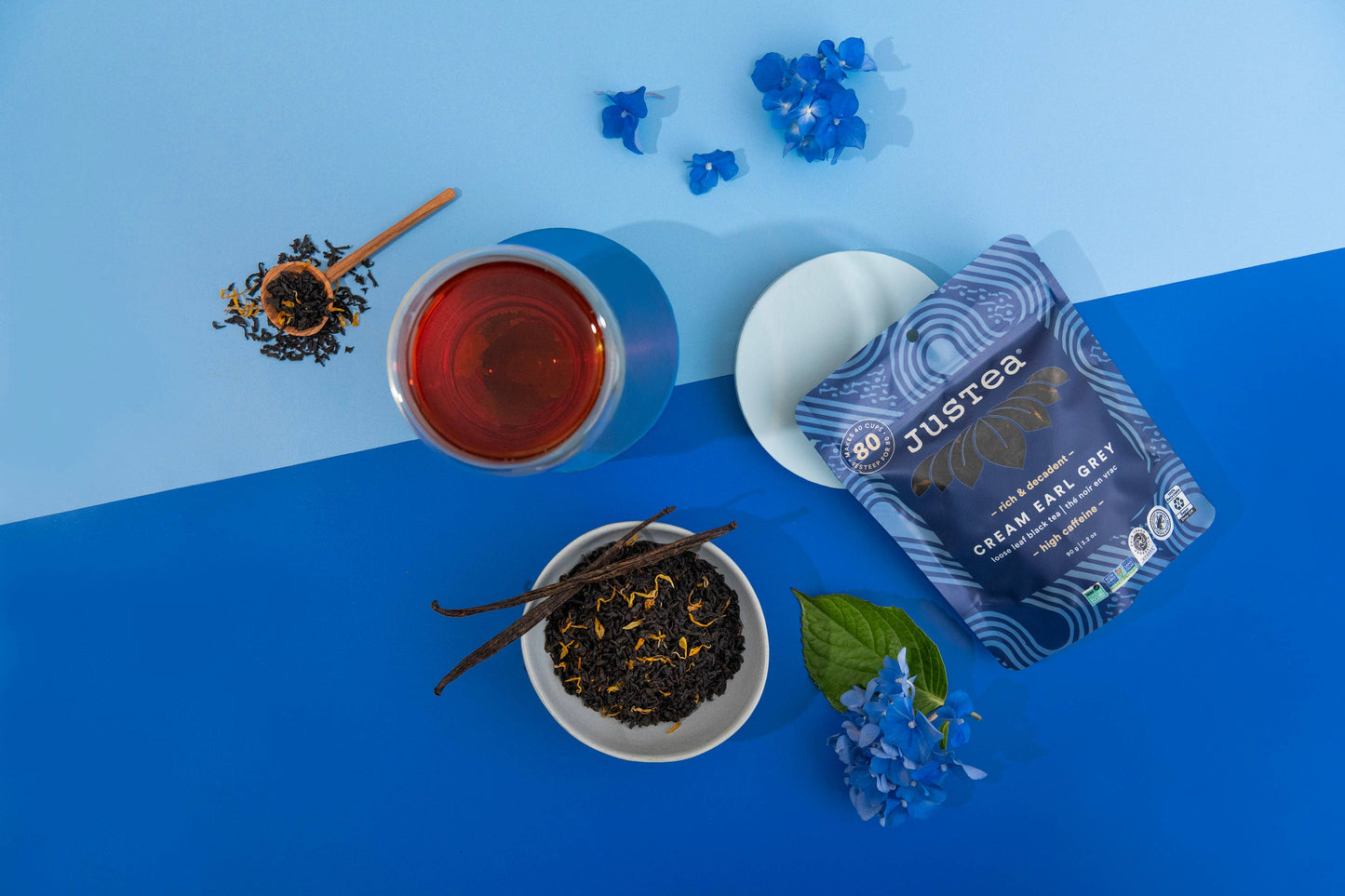 Cream Earl Grey Loose Leaf Tea