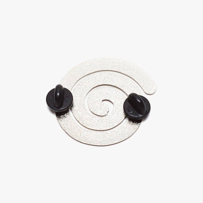 Silver Metal Spiral Pin