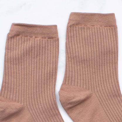 Lightweight Solid Socks