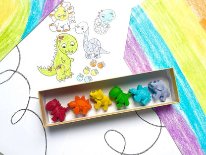 Dinosaur Crayon Box Set