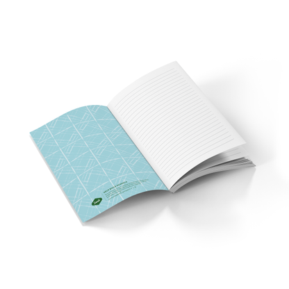 Spring Daisies Soft Touch Layflat Notebook