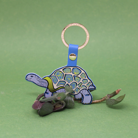 'Easy Going' Tortoise Keyring