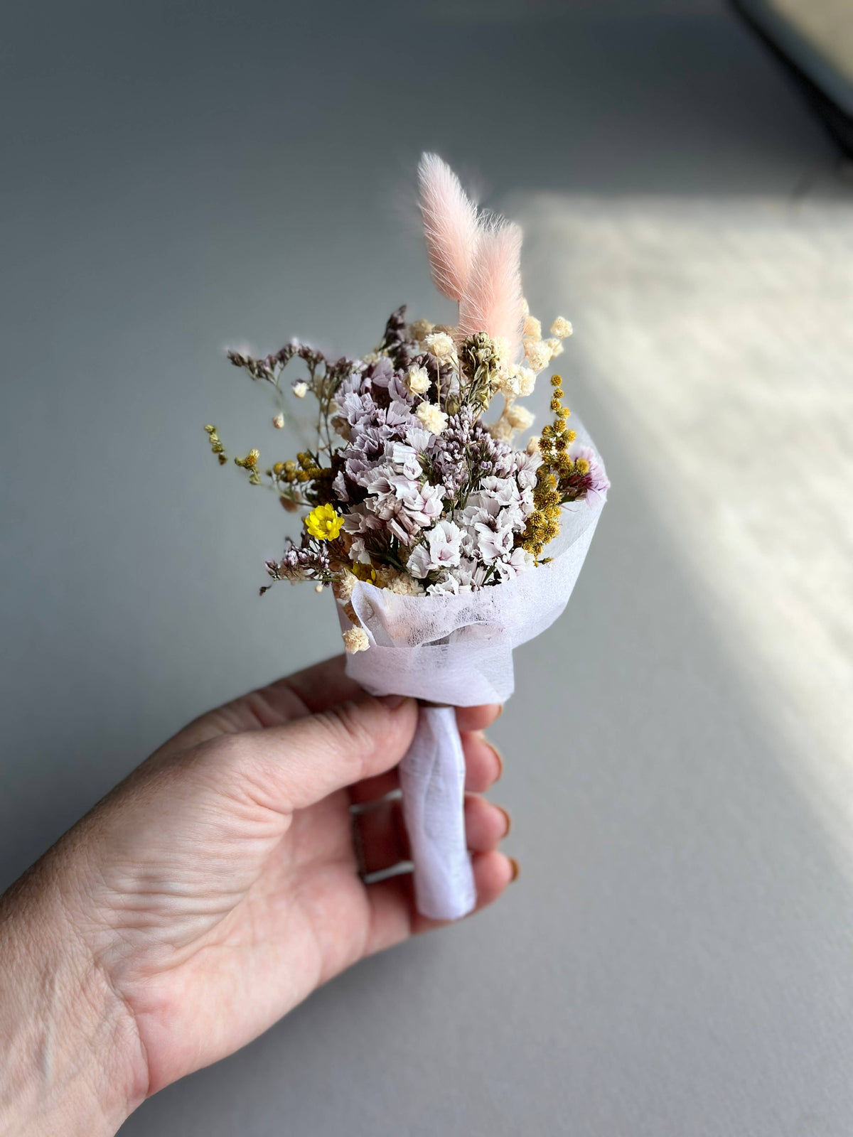 Small Dried Flower Gift Box Bouquet