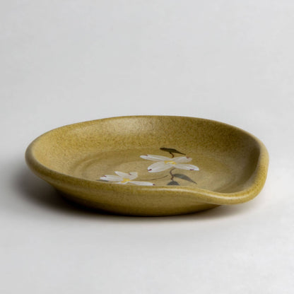 Handcrafted Stoneware Spoon Rest