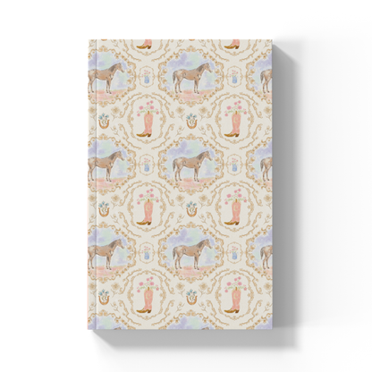 Horse and Boot Layflat Notebook