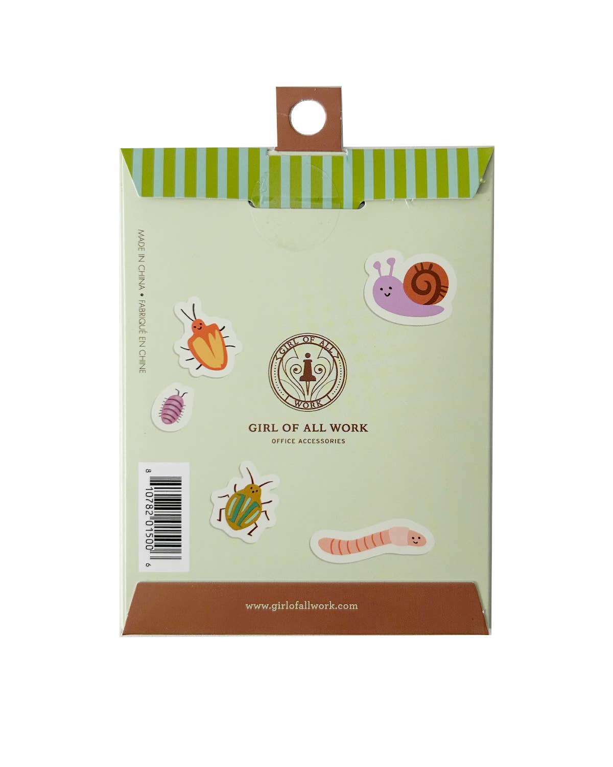 Bugs Jumble Washi Sticker Set, 40 Stickers