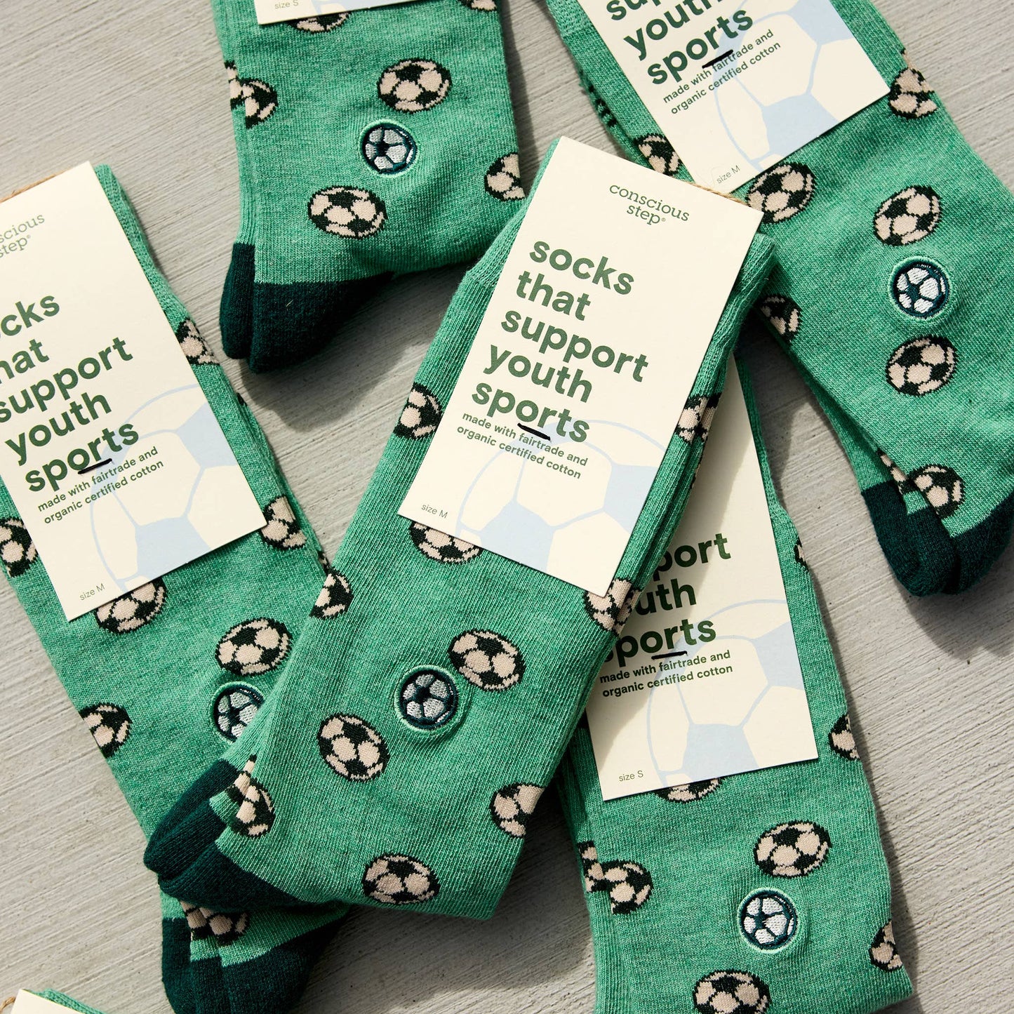 Organic Soccer Ball Socks