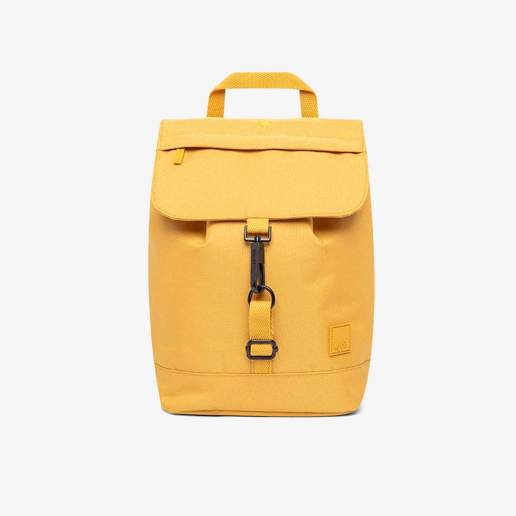 Recycled Mini Backpack, Mustard