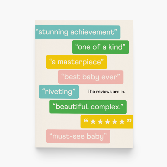 Baby Reviews Greeting Card