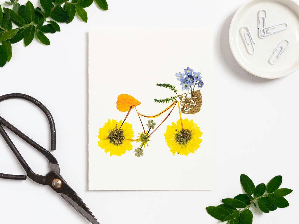 Flower Pedals Greeting Card