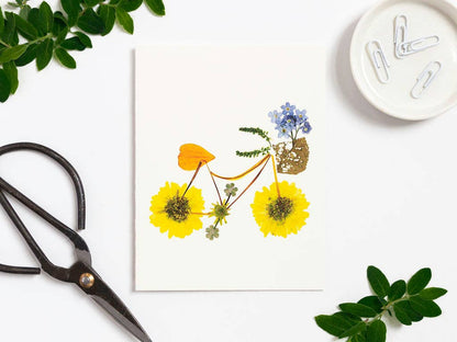 Flower Pedals Greeting Card