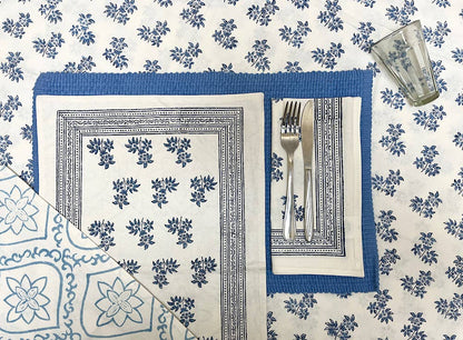 Napkins Jasmine Blue