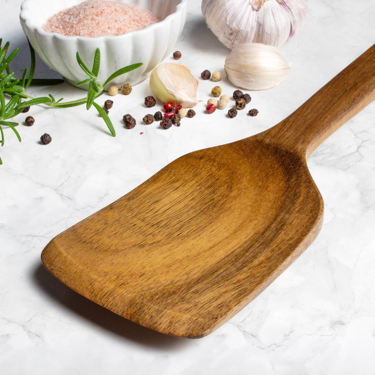 Acacia Wood Cooking Utensils Set for Nonstick Pans
