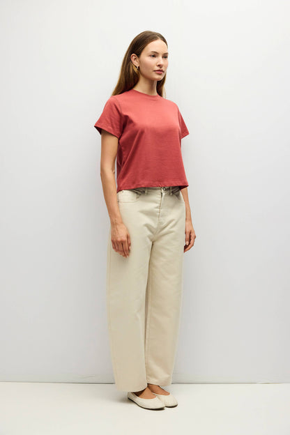 The Lanie Heavyweight Cotton T-Shirt