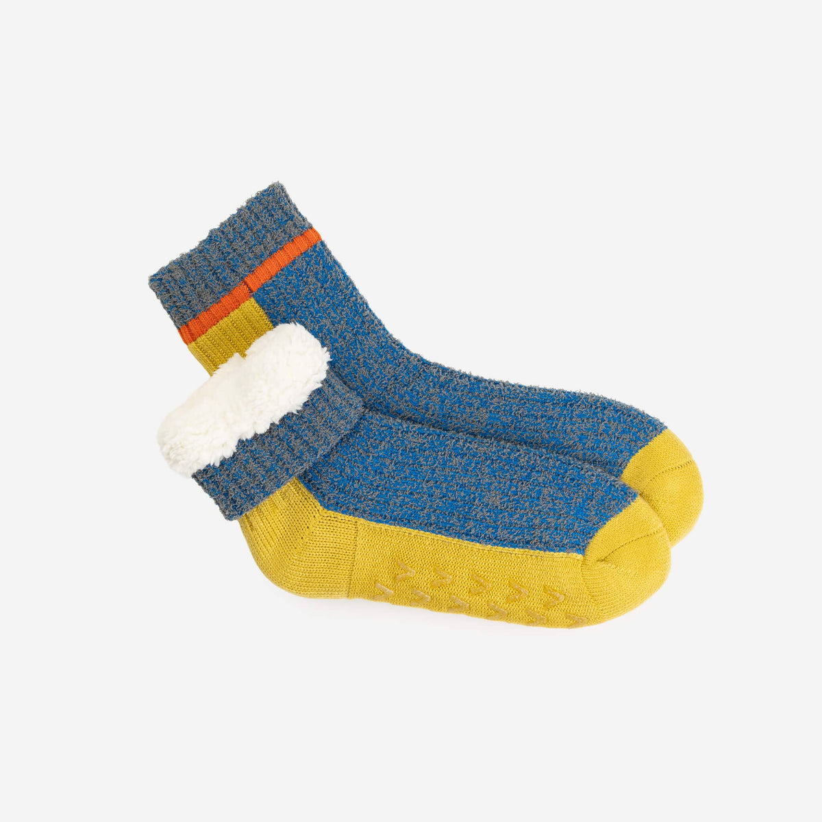 Color Ragg Fleece Lined Knit House Socks