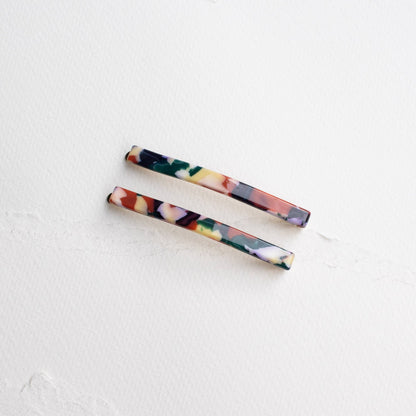 Simple Barrette Bobby Pin Set