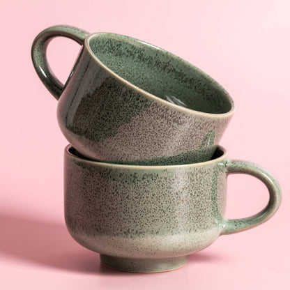 Emerald Handmade 16oz Stoneware Coffee Mug
