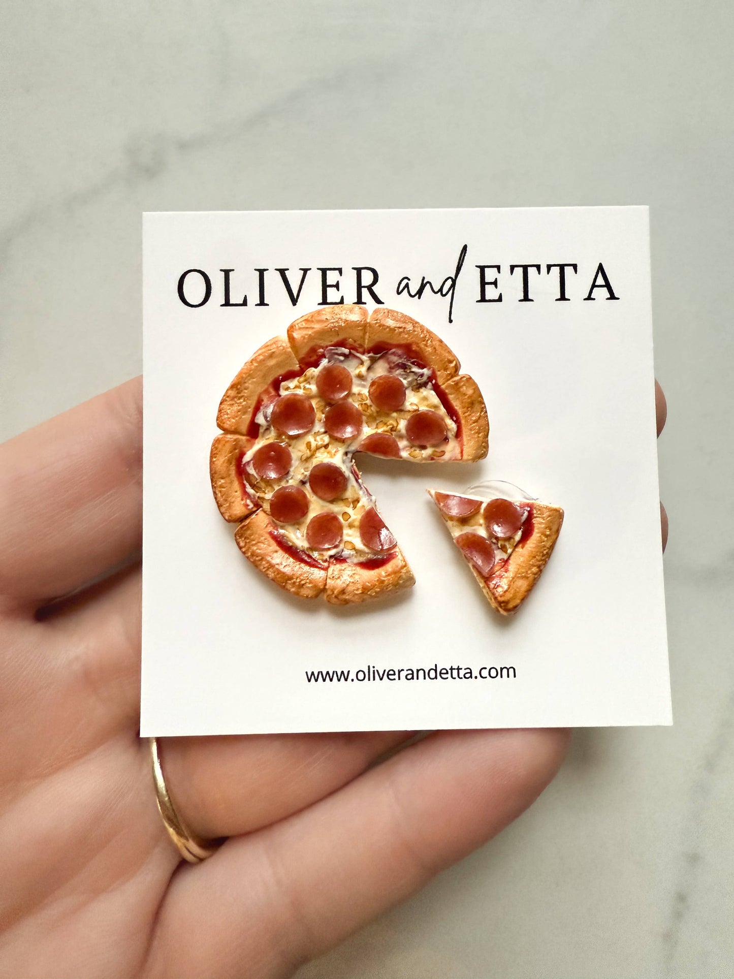 Pepperoni Pizza Magnets