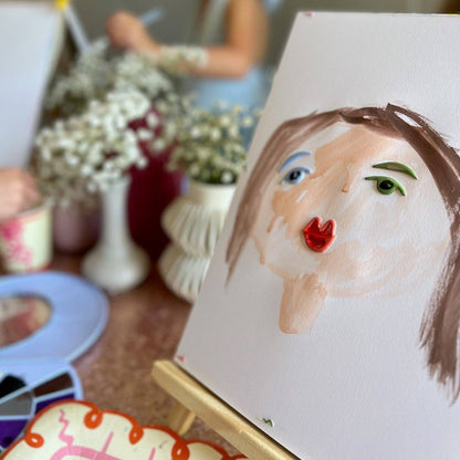 Face Shaped Puffy Stickers