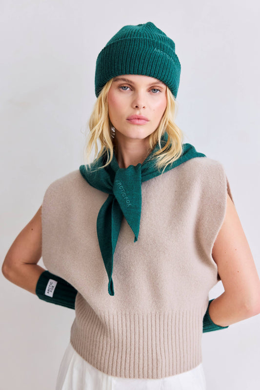 Merino Wool Triangle Scarf