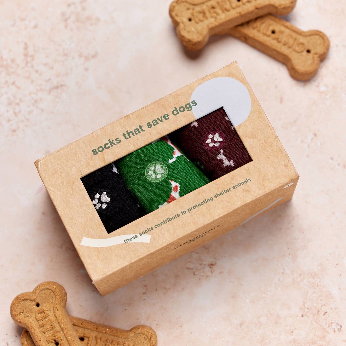 Boxed Set Socks that Save Dogs