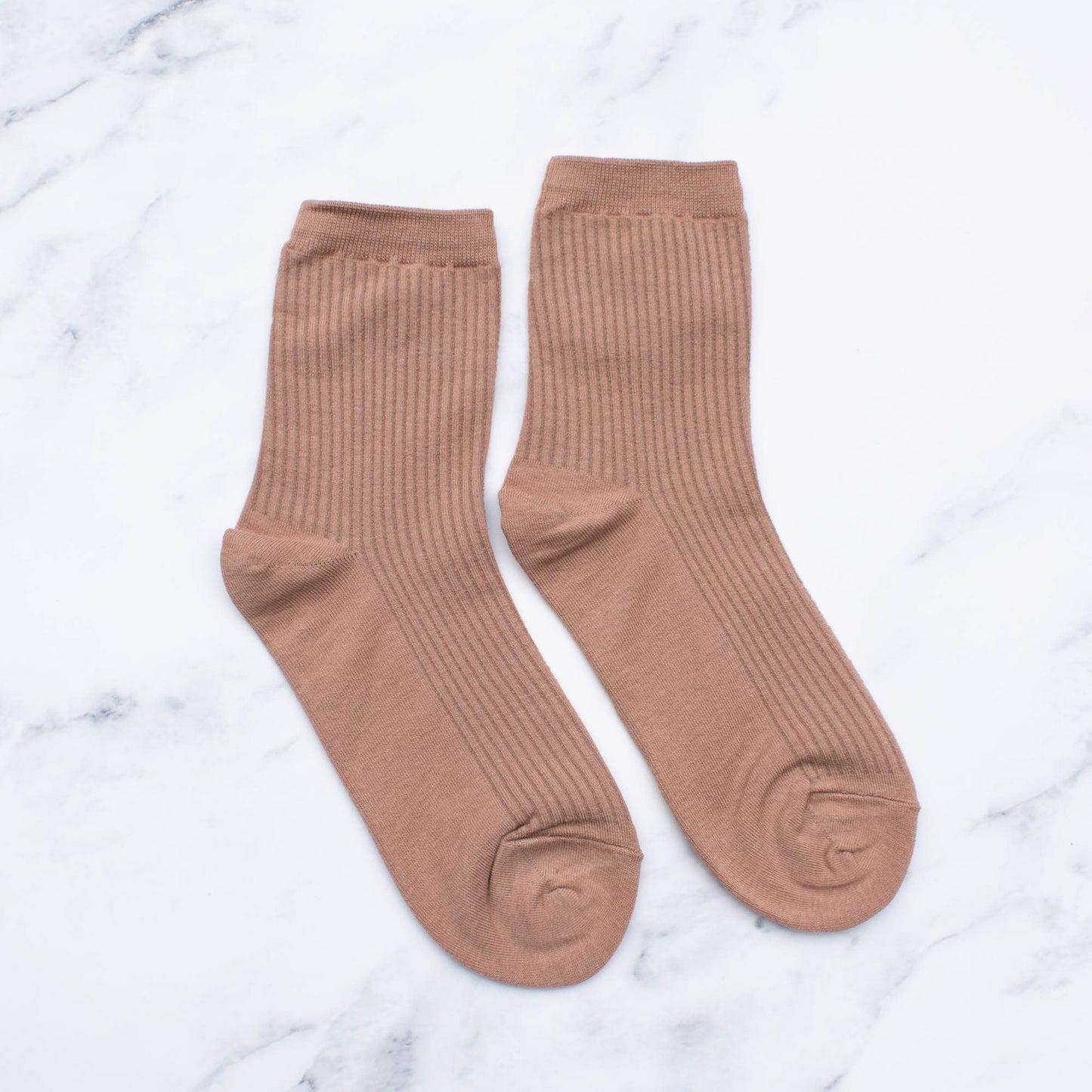 Lightweight Solid Socks