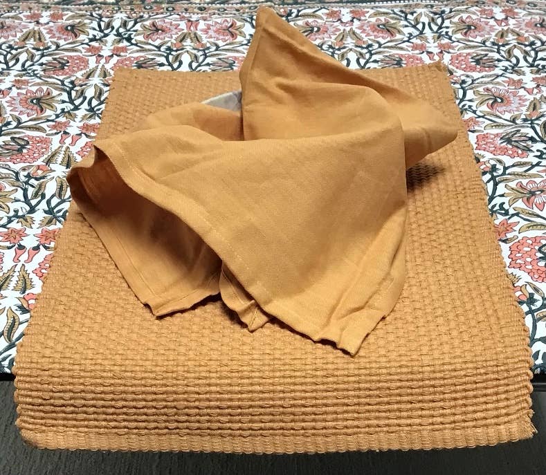 Woven Placemat : Mustard