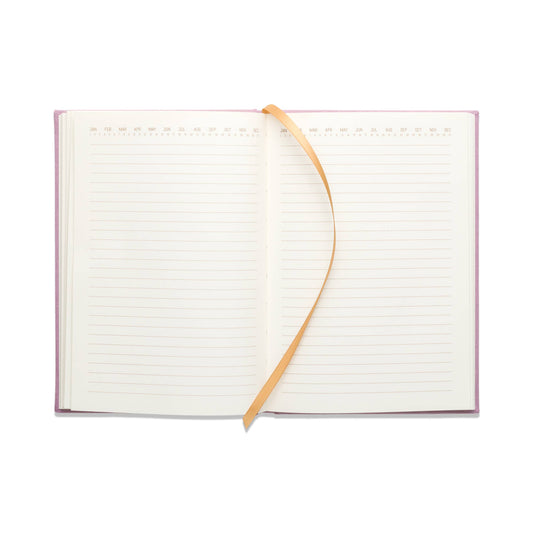 Dusty Pink Radiant Rainbow Notebook