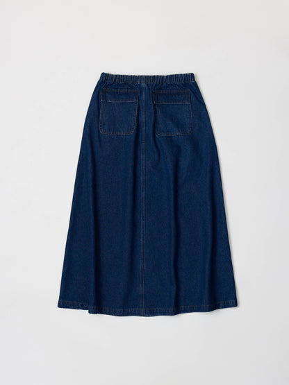 The Karly Denim Midi Skirt